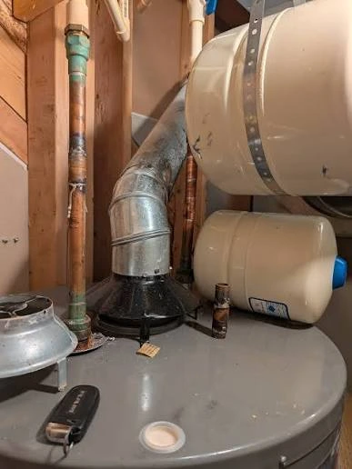 Water heater repair in a historic Cabbage Hill rowhome in southwest Lancaster, PA