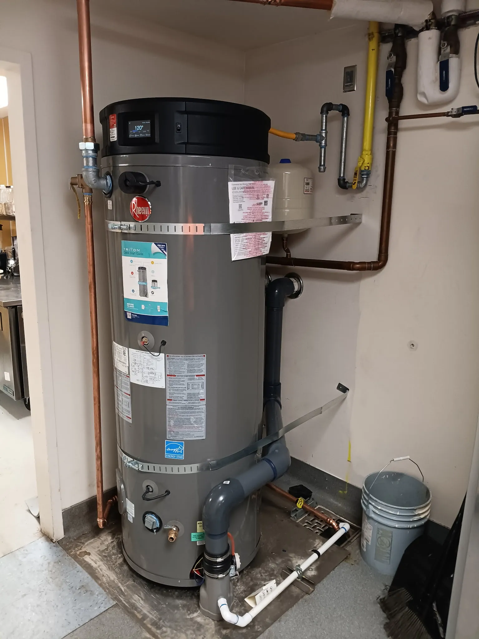 Downtown Lancaster water heater not keeping up with hot water demand